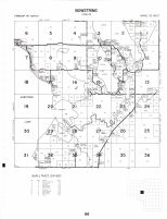 Code AX - Bowstring Township, Little Lake Jessie, Grouse Bay, Muskrat, Itasca County 1972